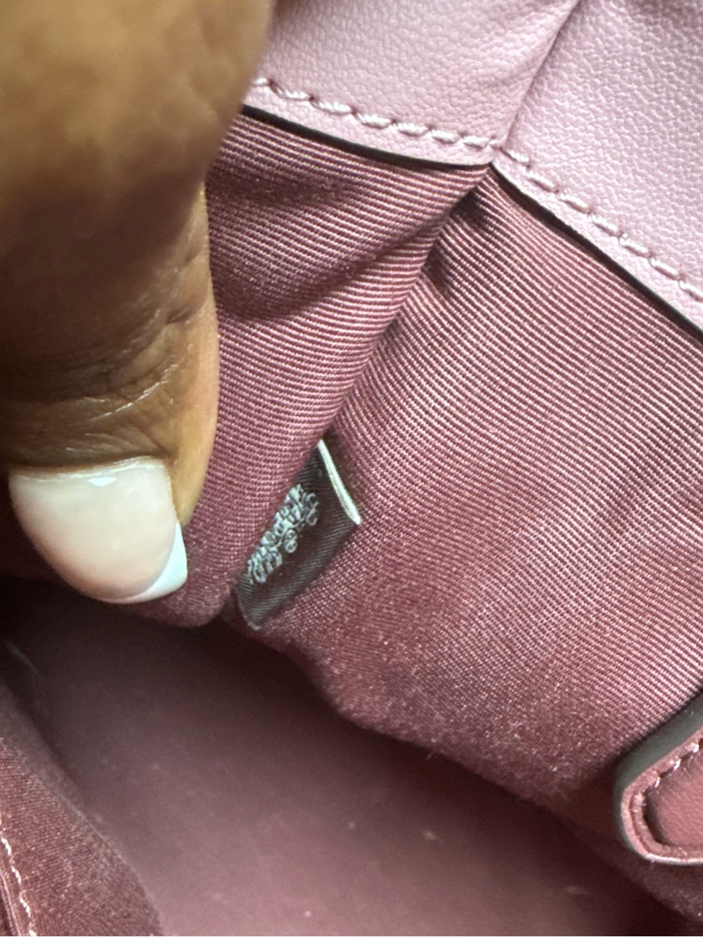 Coach Dusty Rose Shoulder Bag